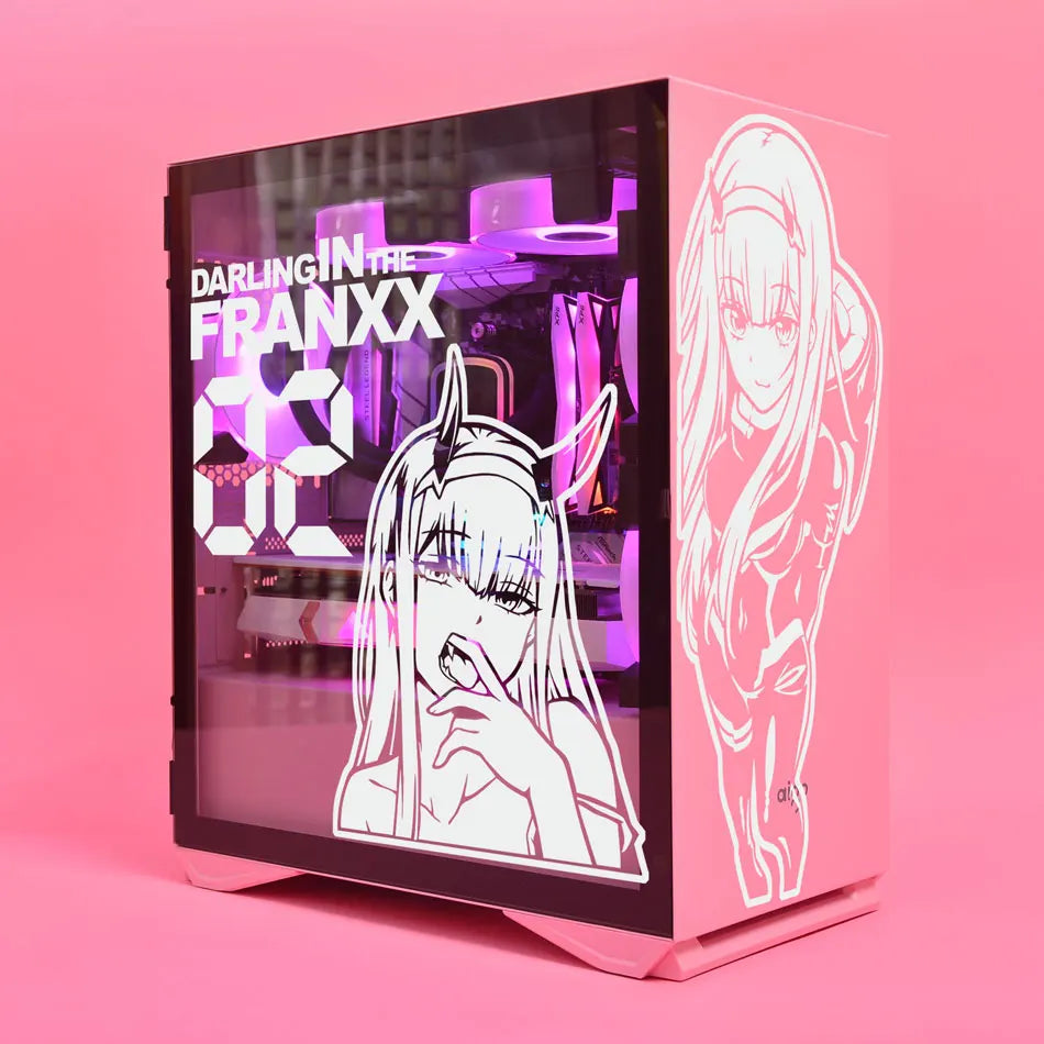 boîtes rangement anime darlings franxx blanc noir transparent modernes illustratives