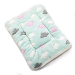 tapis épais coussin animal doux gris bleu clair rose jaune vert pastel cœur étoiles