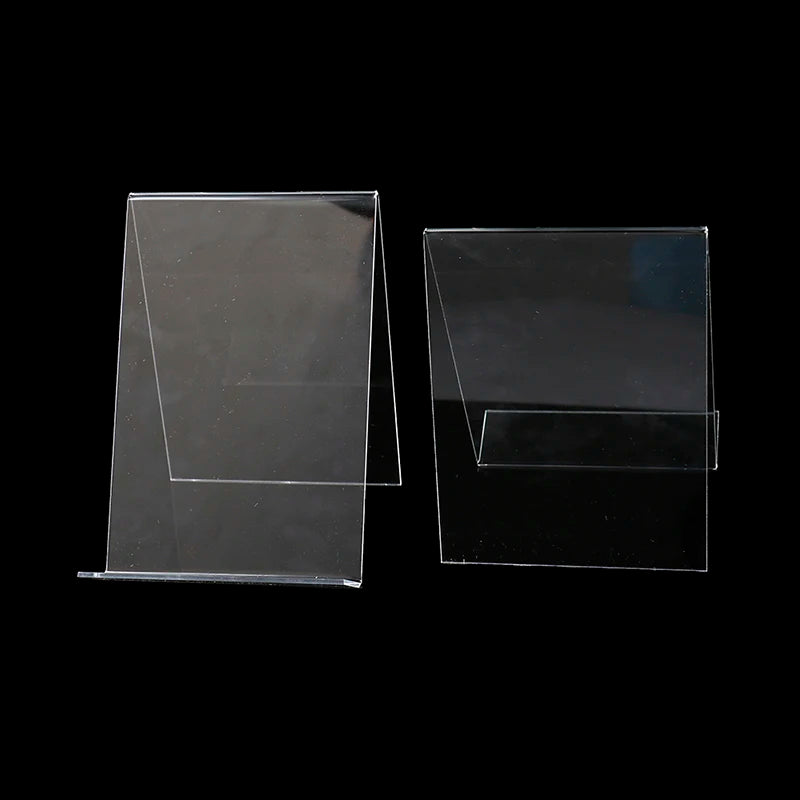 présentoir livre transparent moderne support scolaire acrylique organisation art