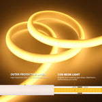 Controle a distance du ruban LED COB via application smartphone WIFI et Bluetooth