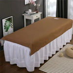 drap plat imperméable sans motif blanc simple lit adultes polyester