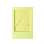 cadre photo minimaliste moderne jaune noir vert gris bleu clair rose violet posable photos