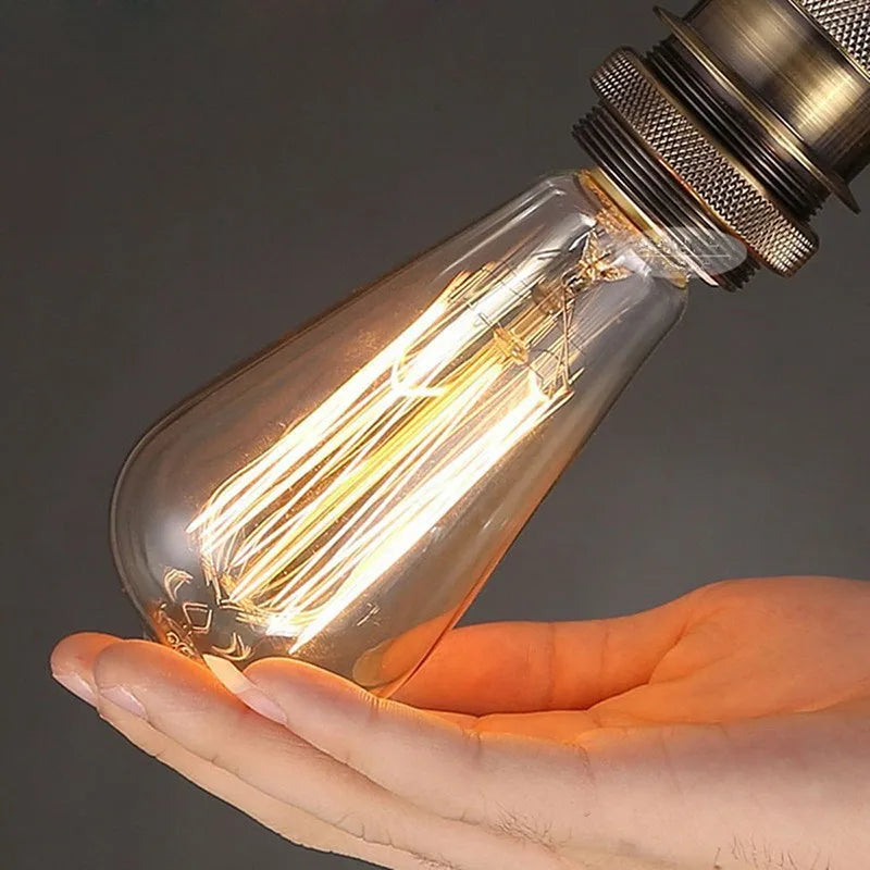 ampoules filament transparentes vintage 220v 110v 2700k e27 t10 t45 t185