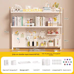 étagère murale modulaire métal blanc porte crayons support objets moderne