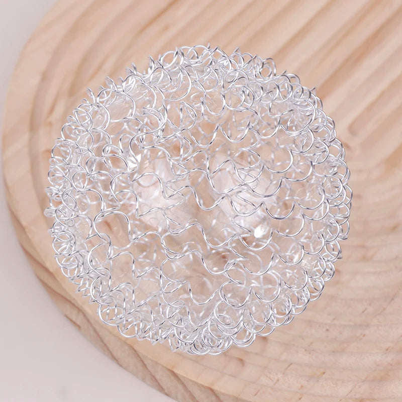 Abat jour Fil Aluminium Verre Boule Ouvrante Plafonnier Remplacement Éclairage Bureau Moderne Industriel