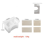 vase silicone texturé moderne gris clair support diy decoration maison