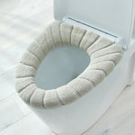 couvre siège toilette velours gris rose bleu vert beige confortable moderne salon