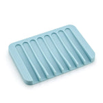 support savon silicone couleur rose moderne pratique antibactérien cuisine salle bain