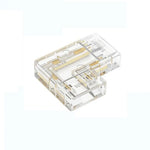 connecteur led transparent moderne pratique clips retenue 24v broches cct fcob rvb
