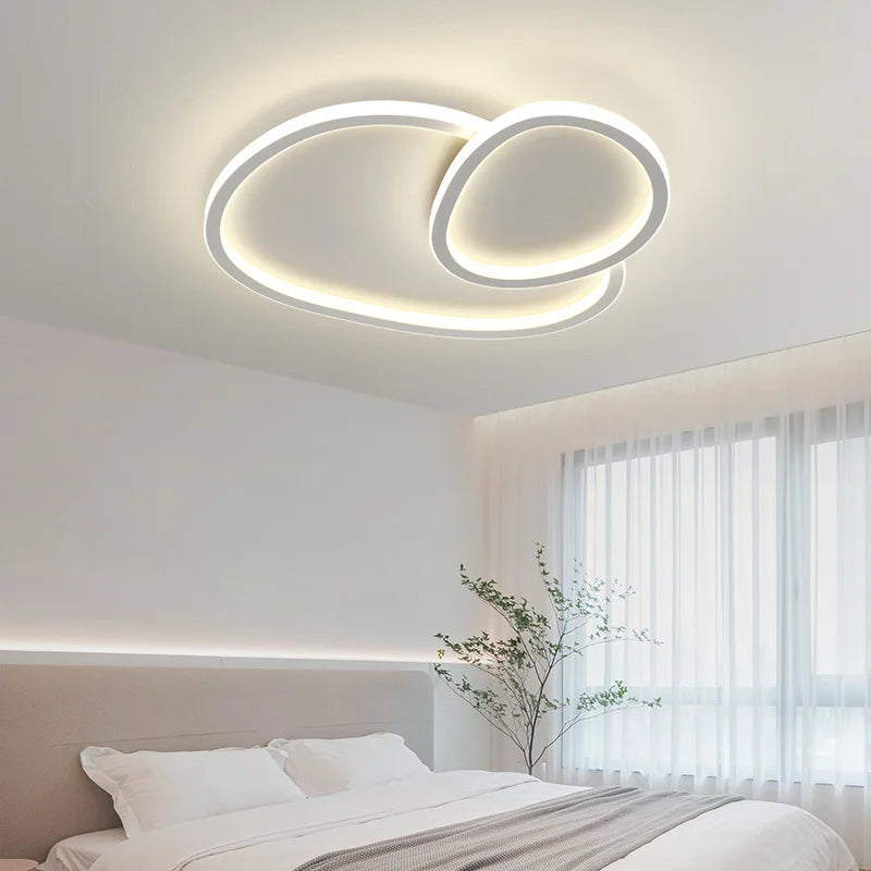 Plafonnier LED aluminium fer design