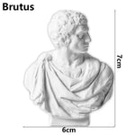 buste sculpté résine blanc classique agrippa aphrodite ares arias brutus david hermes moliere stgeorge