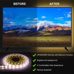 ruban led 60 led 5m blanc adhésif éclairage meuble rétroéclairage moderne salon blanc chaud