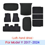 tapis sol coffre tesla model model noir antidérapant 3d fibre synthétique fibre naturelle environnement