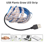 ruban led violet croissance plante moderne 5v 60 led 50000h usb