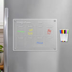 Aimants acrylique transparent personnalisables avec autocollant