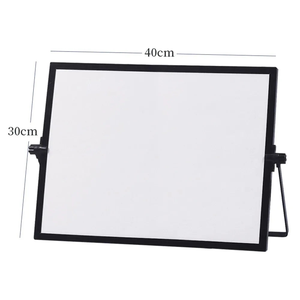 tableau blanc portable pliable moderne pieds effaçable double face opacité matériau aluminium blanc noir