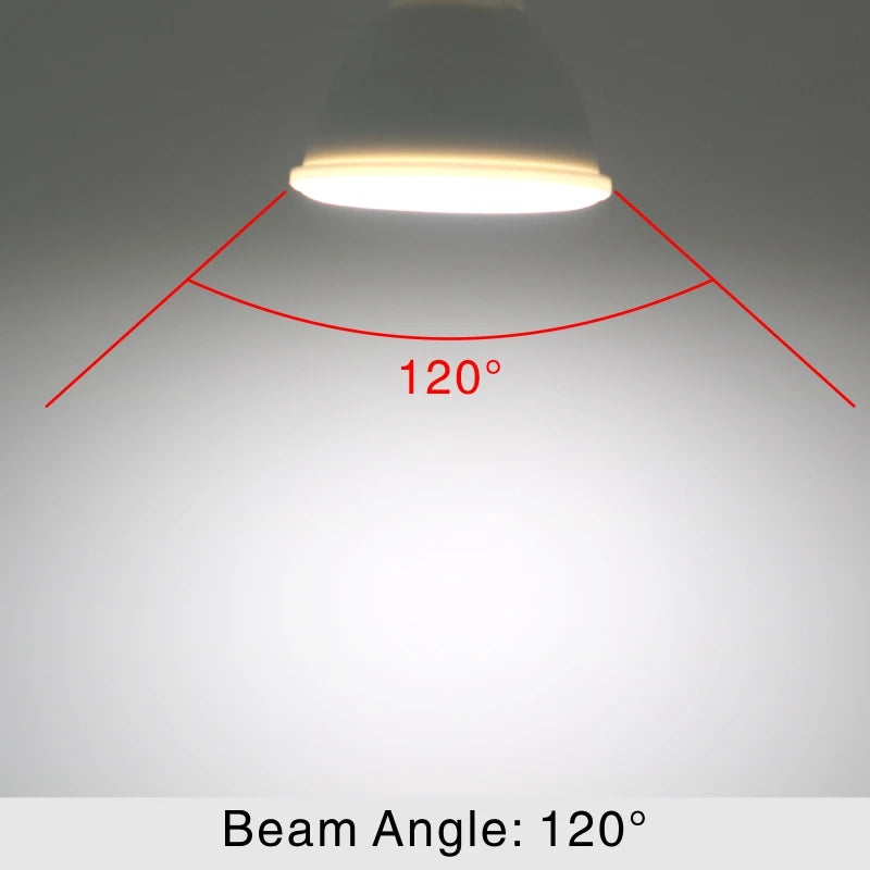 ampoules led blanc froid 120deg mat modernes e14 e27 gu10 mr16 opaques 50000hrs