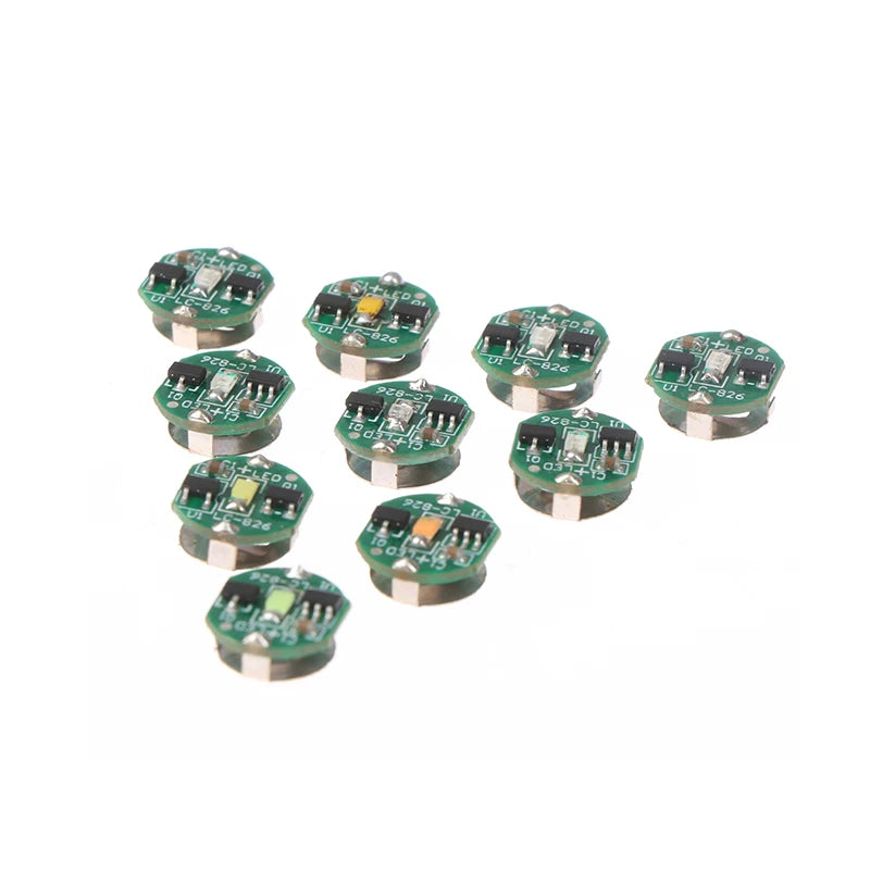 éclairage led vert imprimé circulaire connecteurs électriques opacité circuit led sans fil
