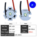 LED 3W XPE 3535 Blanc Froid Chaud Bleu Câbles Modernes Technologiques