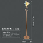 lampe sol moderne or transparent motifs géométriques élégante décoration chambre coucher lumière aluminium