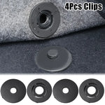 clips tapis sol noir pratique utilitaire pack clips tapis sol diametre 41mm ouverture 8mm