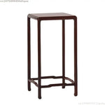 piédestal bois massif finition brillante classique moderne support sculptures vases bonsaïs statuettes brûleur encensOpaque