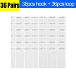 clips fixation murale adhésifs blancs texture tissée moderne sans perçage rideau tableau