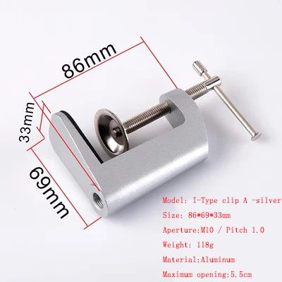 pinces modernes fer aluminium couleurs noir blanc gris fixations certifiées ROHS matériaux ABS