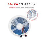ruban led 24v 120leds blanc froid chaud moderne adhésif contrôleur