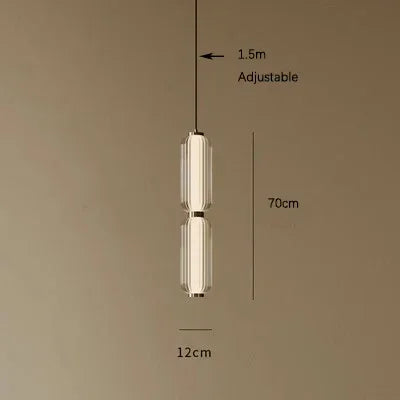 suspension moderne blanc motif géométrique fixation haute qualité flux lumineux salon chambre principal
