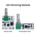 module éclairage led vert gris variateur tension adjustable 12v 24v composants electroniques indicateur travail
