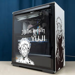 autocollants graphiques anime gojo yuji blanc noir décoration boîte rangement modernes stickers opaques