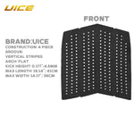 tapis pont surf antidérapant eva noir texture bois moderne adhésif padssurf skimboard longboard