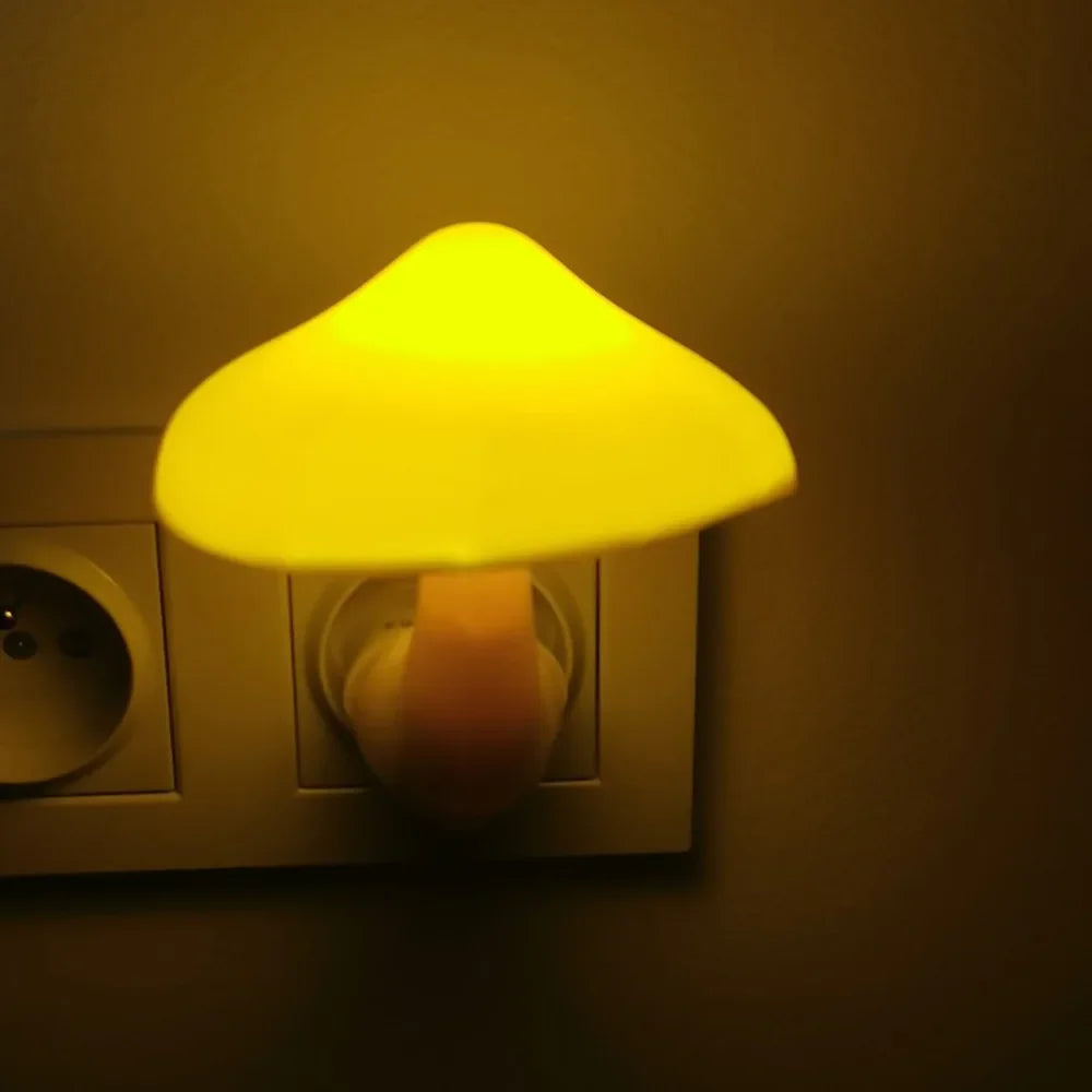 Détail veilleuse champignon Ombre Interieur