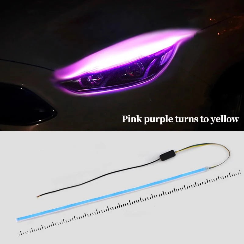 bande lumineuse led bleu clair blanc jaune moderne adhésif fluo fonctionnelle câble opacité