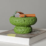 bougies stockage verre texturé moderne vert gris blanc minimaliste respectueux environnement