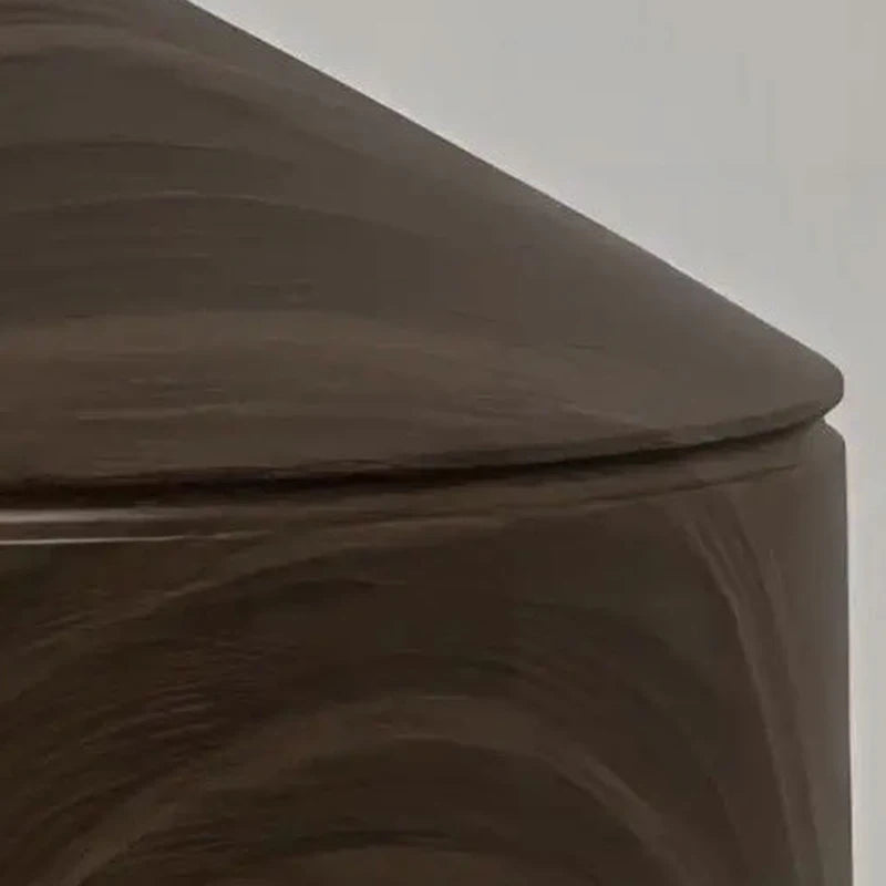ornements decoratifs cones domes marron beige aspect bois minimaliste moderne deco maison