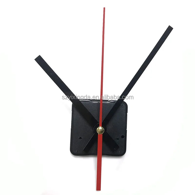mécanisme montre quartz aiguilles noir doré simple moderne rondelles clé molette