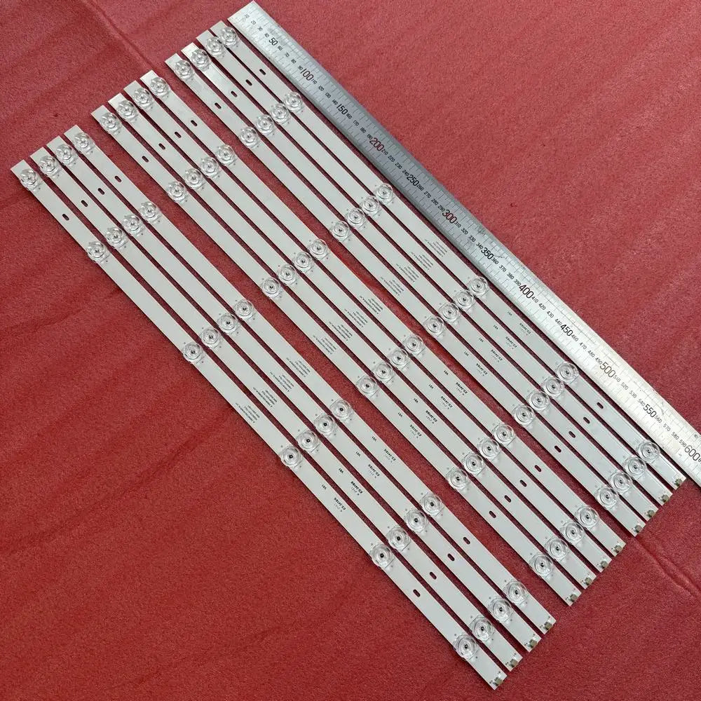 bandes led blanc moderne connecteurs électriques aluminium réutilisable 500mm 660mm