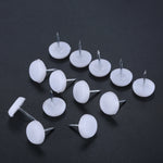 clous tapisser blancs classiques protection meubles 14mm diamètre set outils decoration