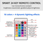 ampoule led rgb multicolore télécommande effet dynamique moderne lumiere variable 16 couleurs