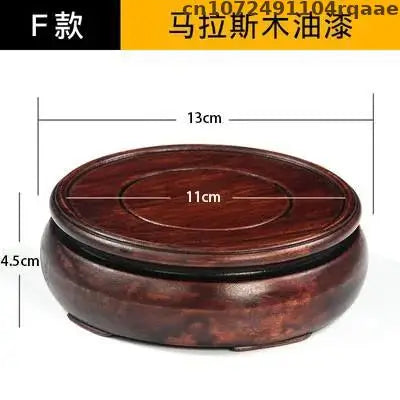 support encens bois naturel gravure décorative rustique artisanal objet religieux zen