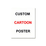 décoration murale personnalisée portraits animés famille mariage animaux illustration cadre photo maison