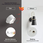 lampe murale led rechargeable tactile moderne cuisine chambre salle bain entree étude