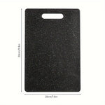 planche découper rectangulaire noire moderne facile nettoyer compatible lave vaisselle
