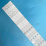 bande led 855mm blanc connecteurs dorés flux lumineux lt modernes