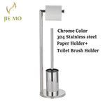 support papier toilette moderne brosse inoxydable noir or argent durable