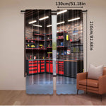 Rideau étagère garage en polyester disponible en plusieurs tailles