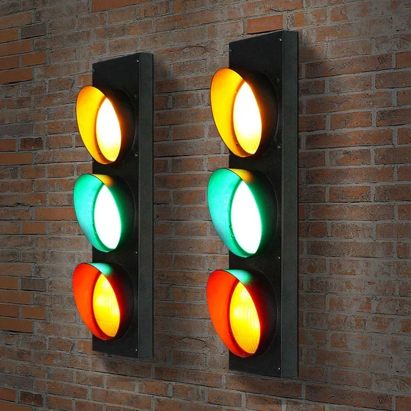 signal lumineux rouge vert jaune noir moderne éclairage cuisine chambre coucher salle manger