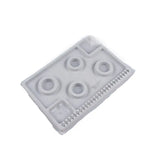 plateau conception gris clair mat opaques outils couture boite rangement ciseaux pinces bijouterie fonctionnelle